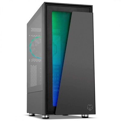 CAJA ORDENADOR GAMING NOX HUMMER BLASTER ATX USB 2.0 USB 3.0 NEGRA ARGB