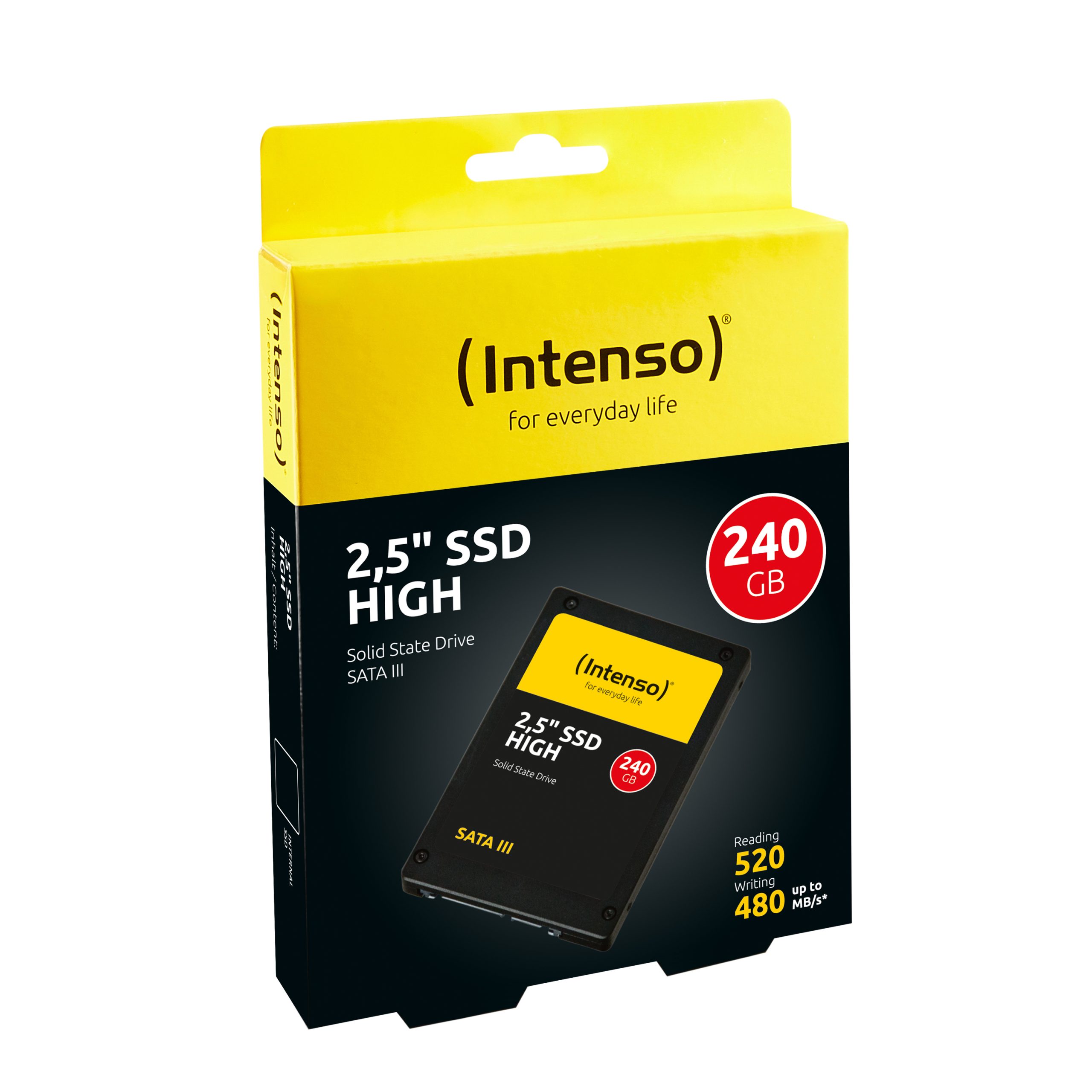DISCO DURO INTERNO SOLIDO SSD INTENSO HIGH 240GB 2.5" SATA3
