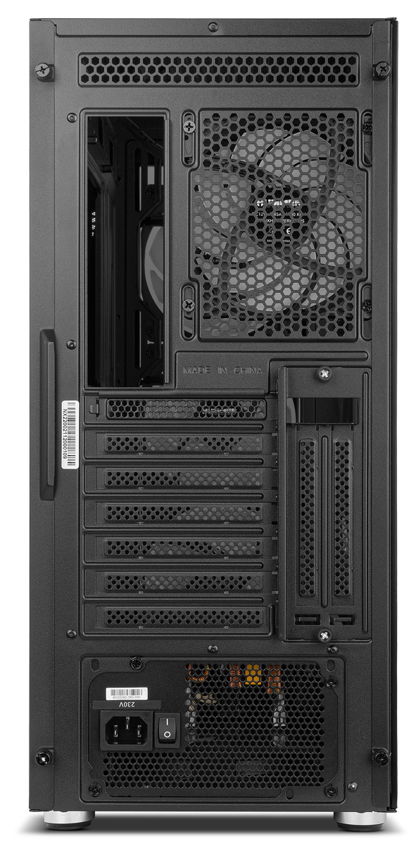 CAJA ORDENADOR GAMING NOX HUMMER HORUS ATX 1 X USB 3.0 2 X USB 2.0 4 X 120MM ARGB