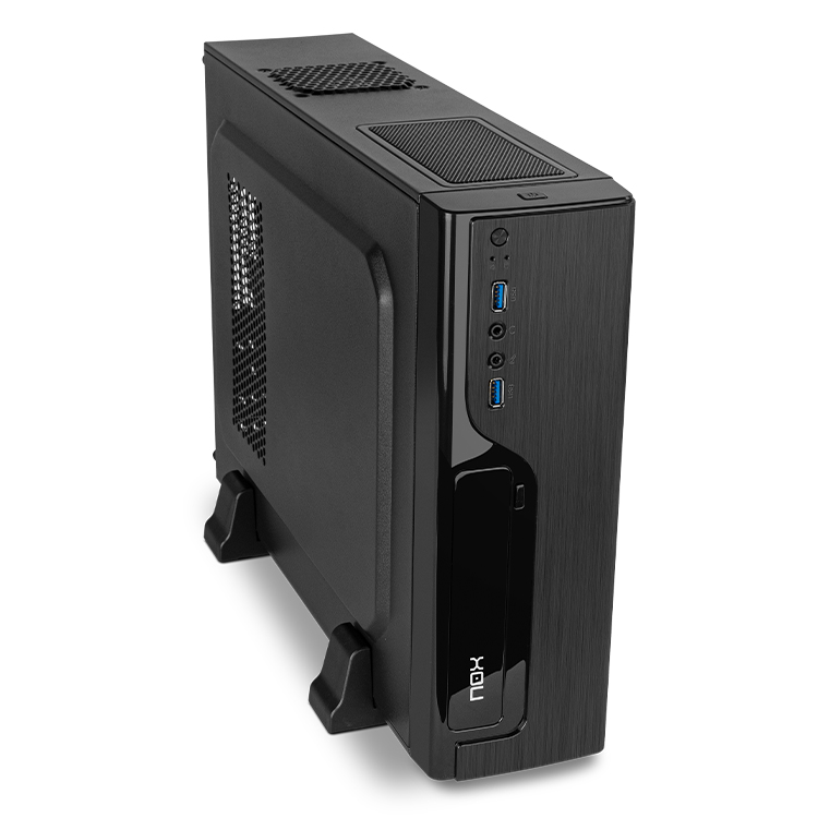 CAJA ORDENADOR NOX SLIM LITE070 MICRO ATX 2 X USB 3.0 1 X 80MM 500W NEGRA