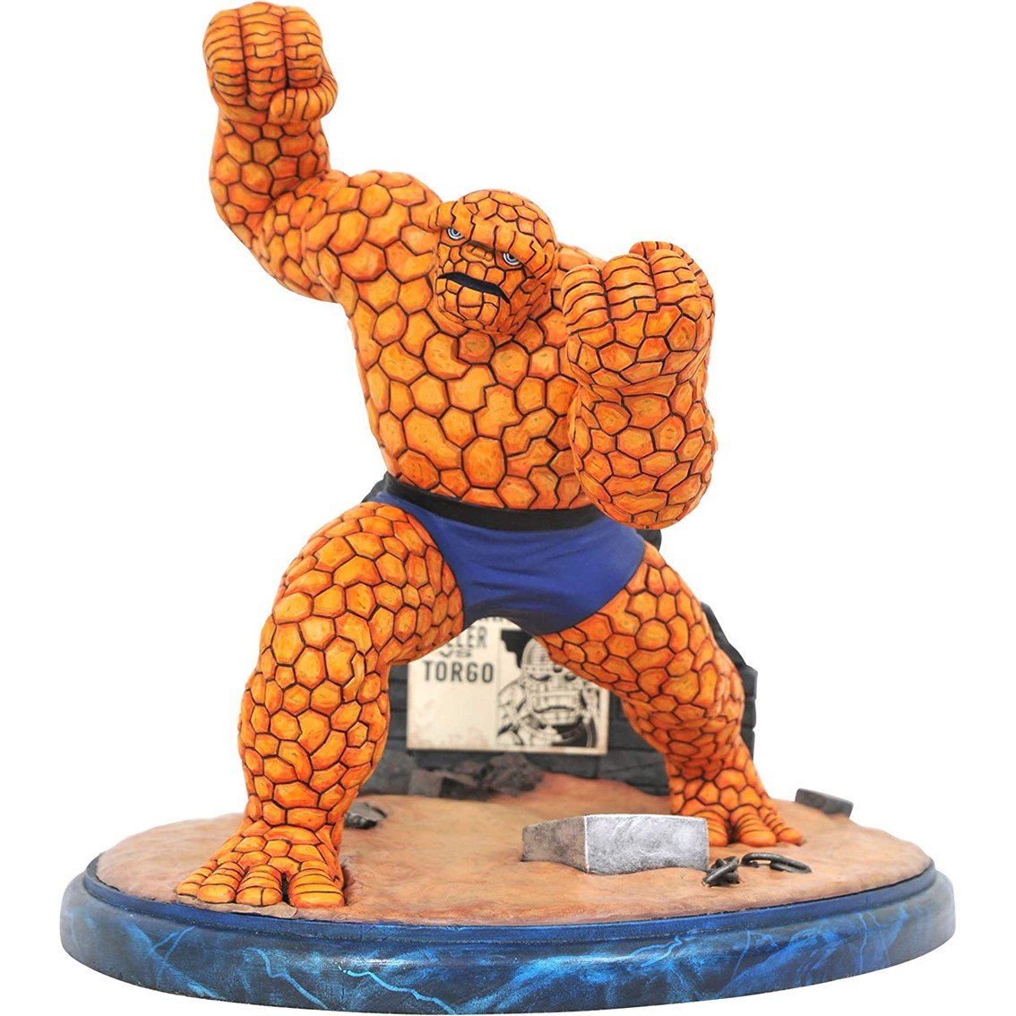 FIGURA DIAMOND SELECT TOYS MARVEL COMIC PREMIER COLLECTION 4 FANTASTICOS LA COSA