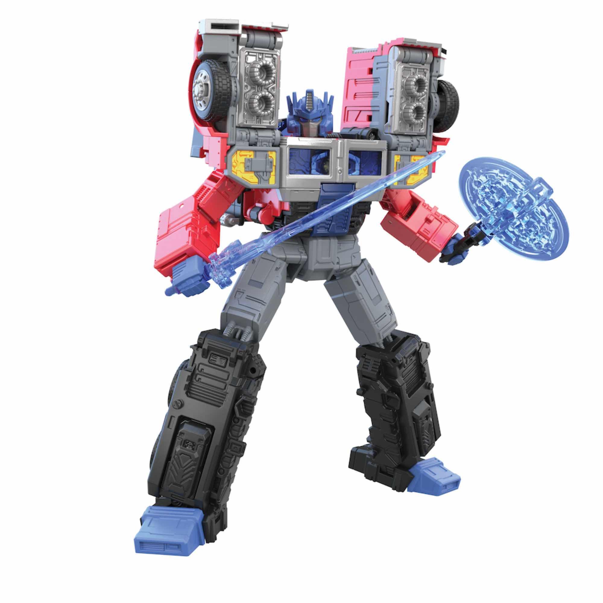 FIGURA HASBRO G2 UNIVERSE LASER OPTIMUS PRIME 18 CM TRANSFORMERS LEGACY SERIES F30615X0