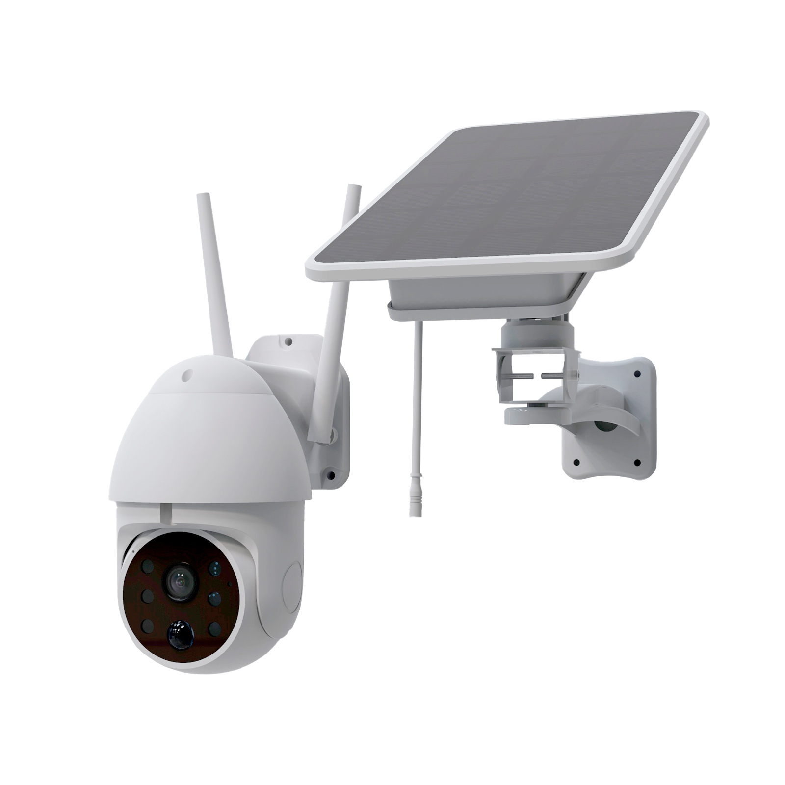 Camara IP Motorizada Vigilancia Solar Bateria Phoenix Sentry EV Full HD Wifi Deteccion Movimiento Audio Dual APP Tuya Smart