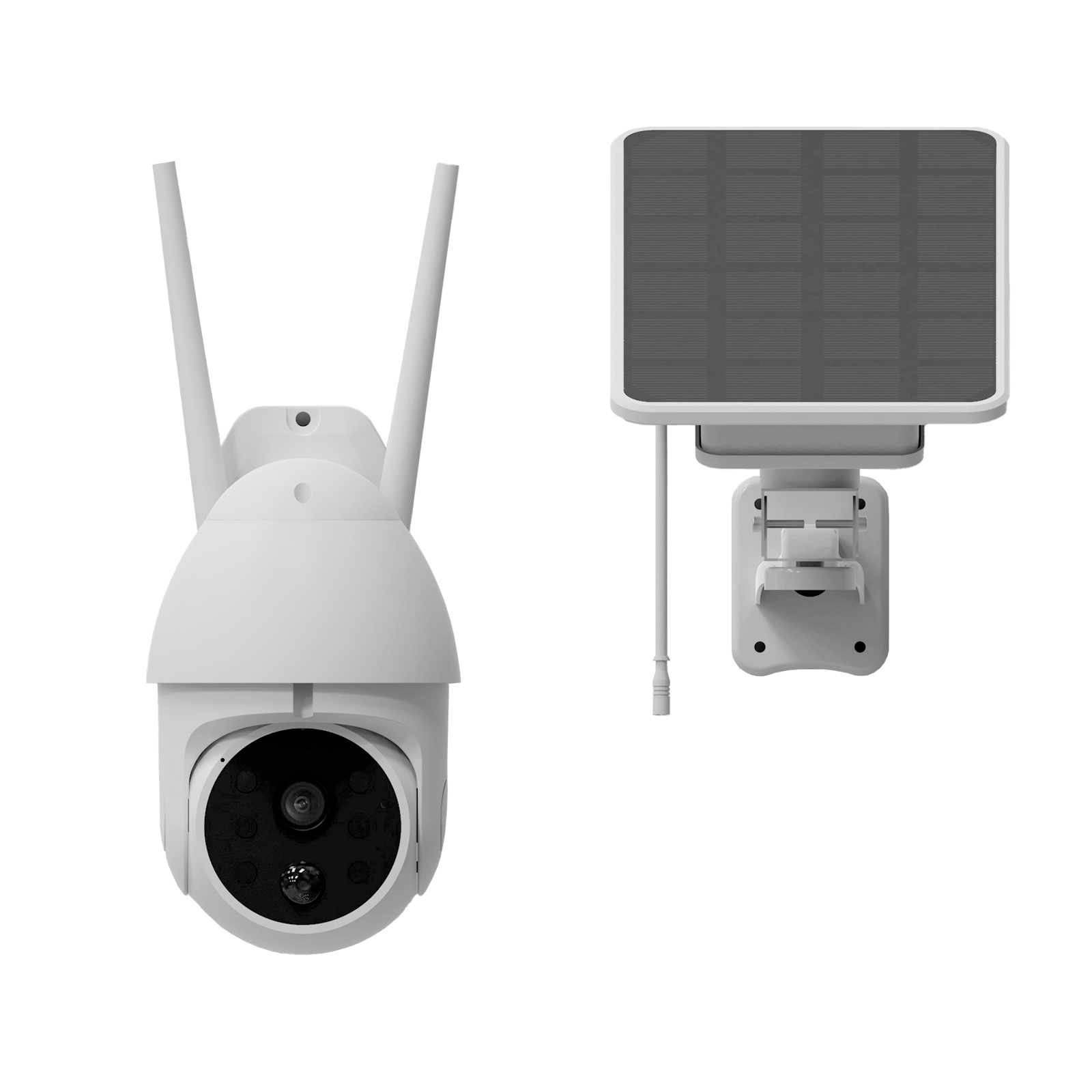 Camara IP Motorizada Vigilancia Solar Bateria Phoenix Sentry EV Full HD Wifi Deteccion Movimiento Audio Dual APP Tuya Smart