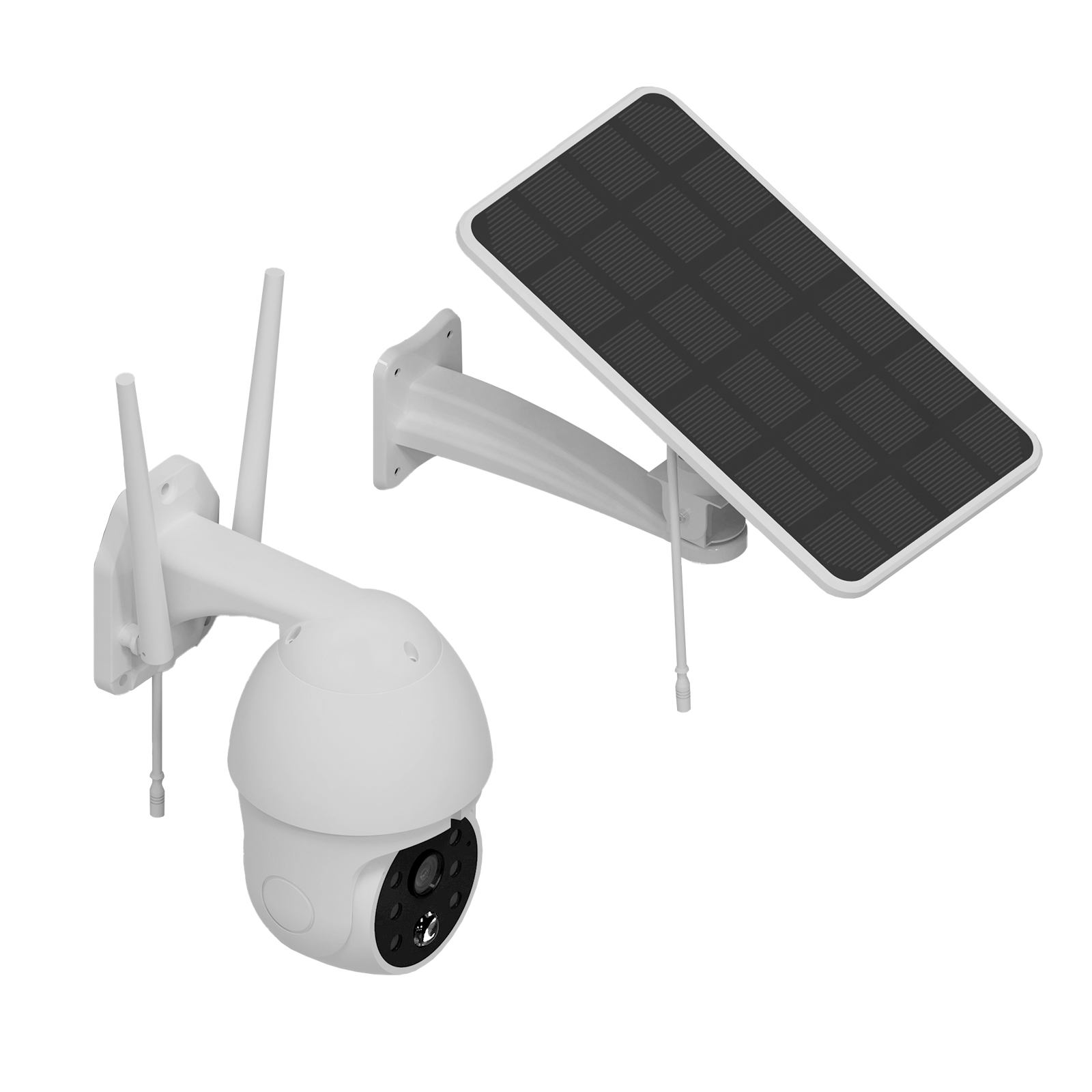 Camara IP Motorizada Vigilancia Solar Bateria Phoenix Sentry EV Full HD Wifi Deteccion Movimiento Audio Dual APP Tuya Smart