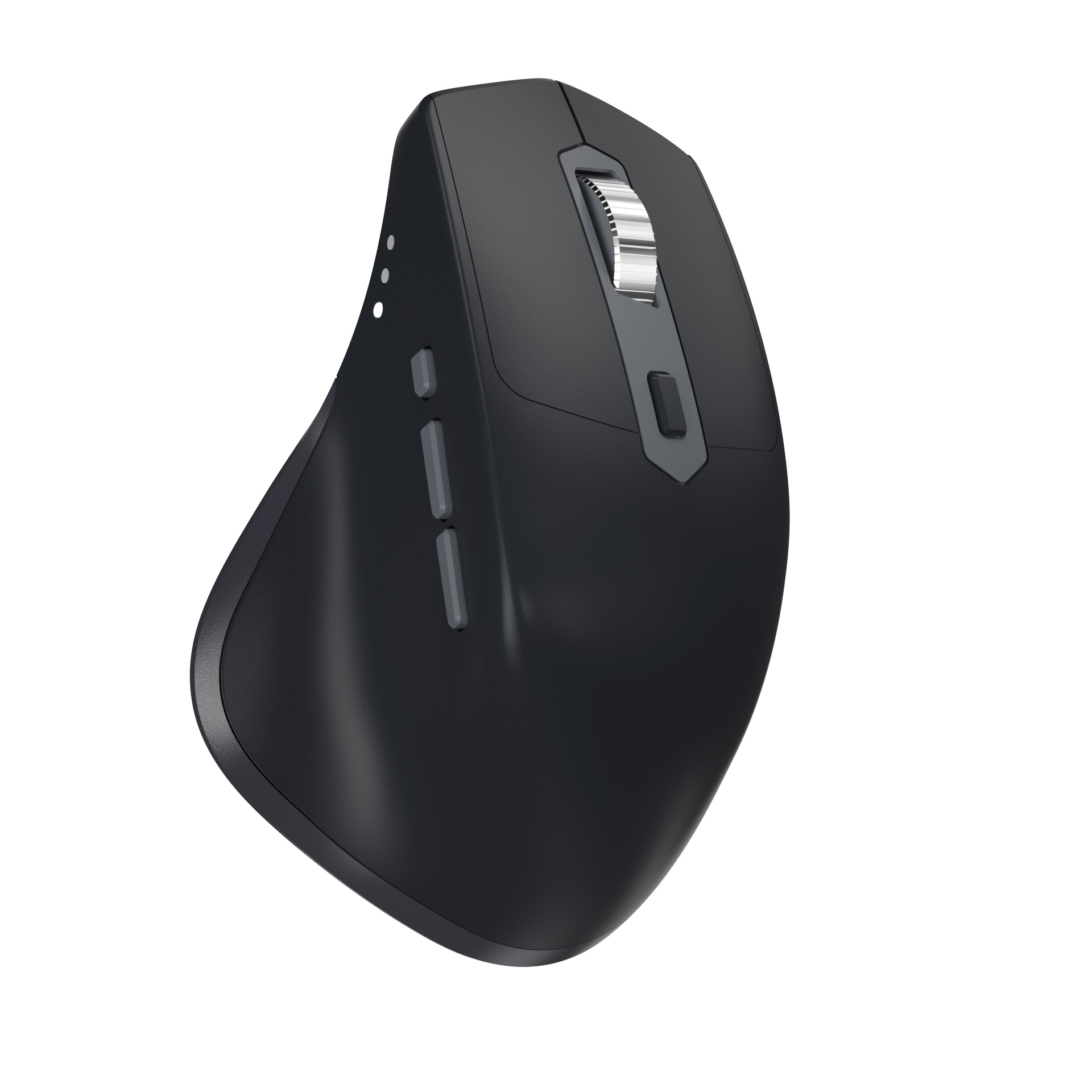 Raton inalambrico Bluetooth Phoenix Ergo M2 ergonomico multidispositivo y bateria recargable click silenciosos