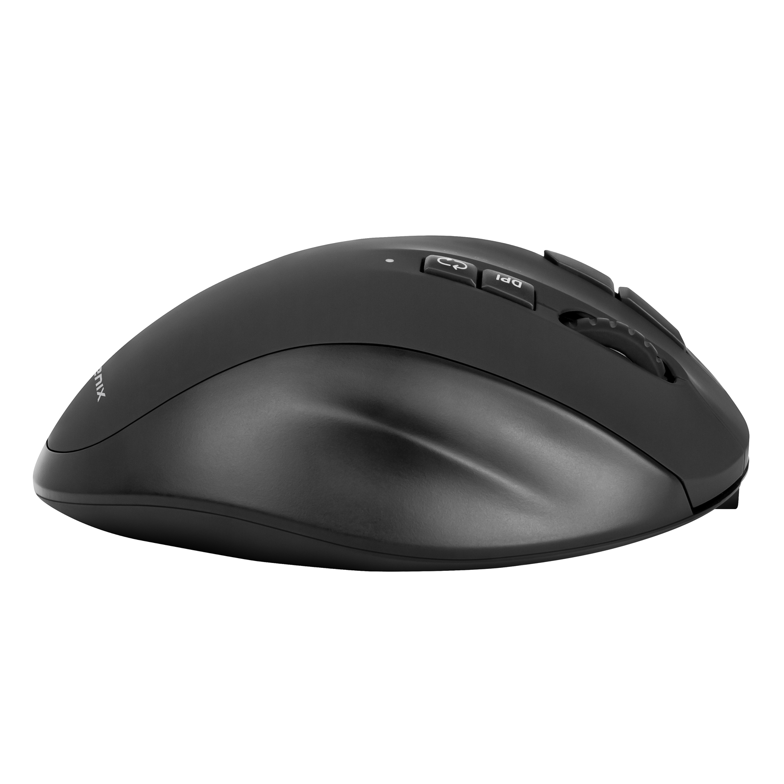 Raton inalambrico Phoenix Ergo T1 ergonomico trackball bateria recargable multidispositivo