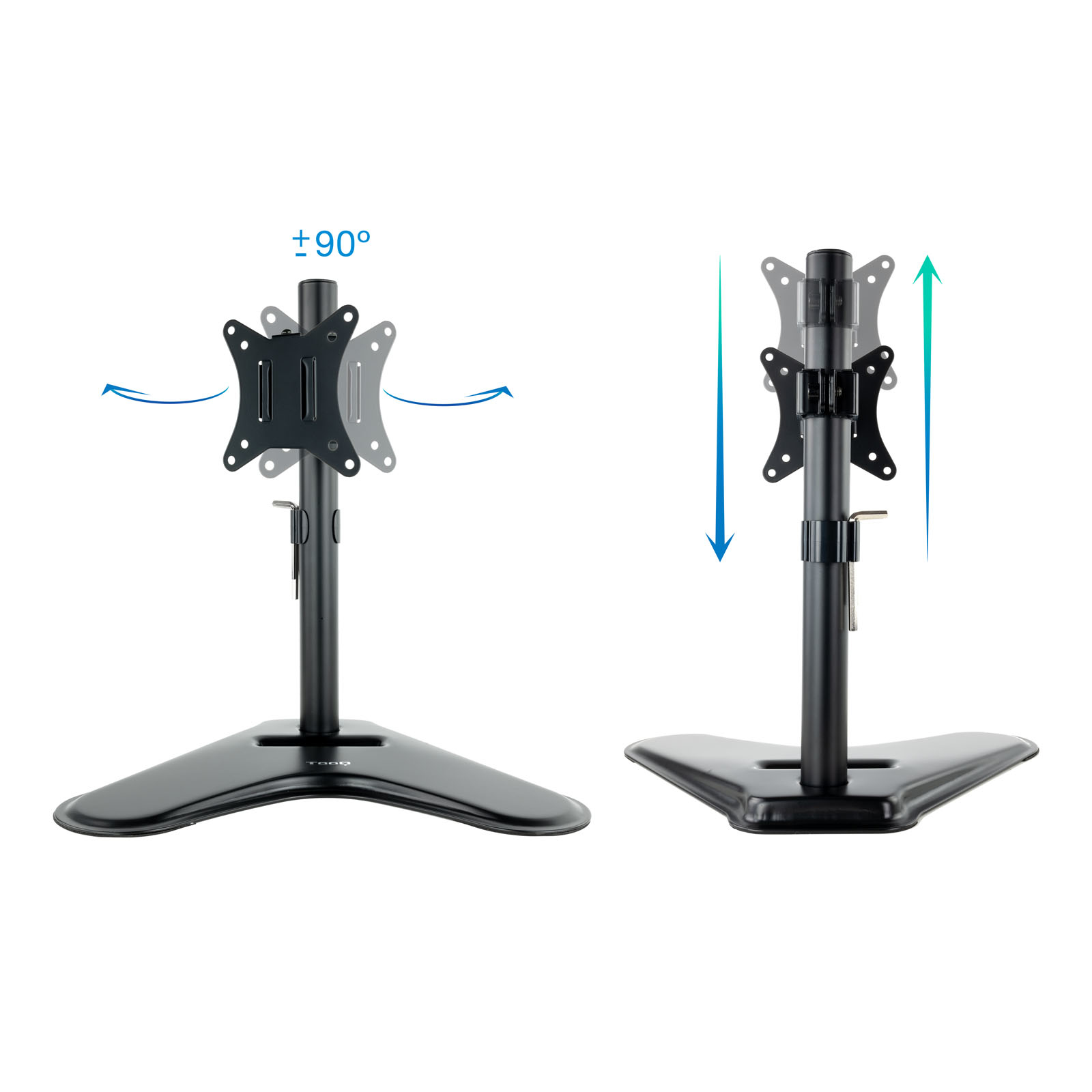 SOPORTE MONITOR DE MESA TOOQ DB1701TN-B PARA PANTALLA 17"-32" CARGA MAXIMA 9KG