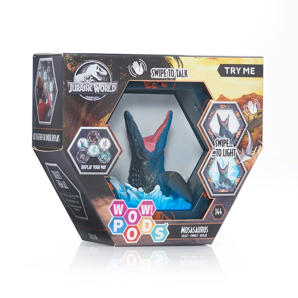 FIGURA WOW! POD JURASSIC WORLD MOSASAURUS SFX CON SONIDO
