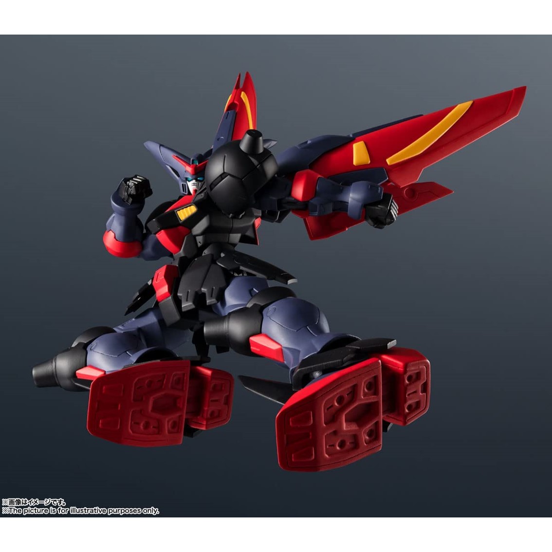FIGURA TAMASHII NATIONS GUNDAM UNIVERSE GUNDAM MOBILE SUIT GF13-001 NHII MASTER GUNDAM FIGHTER G