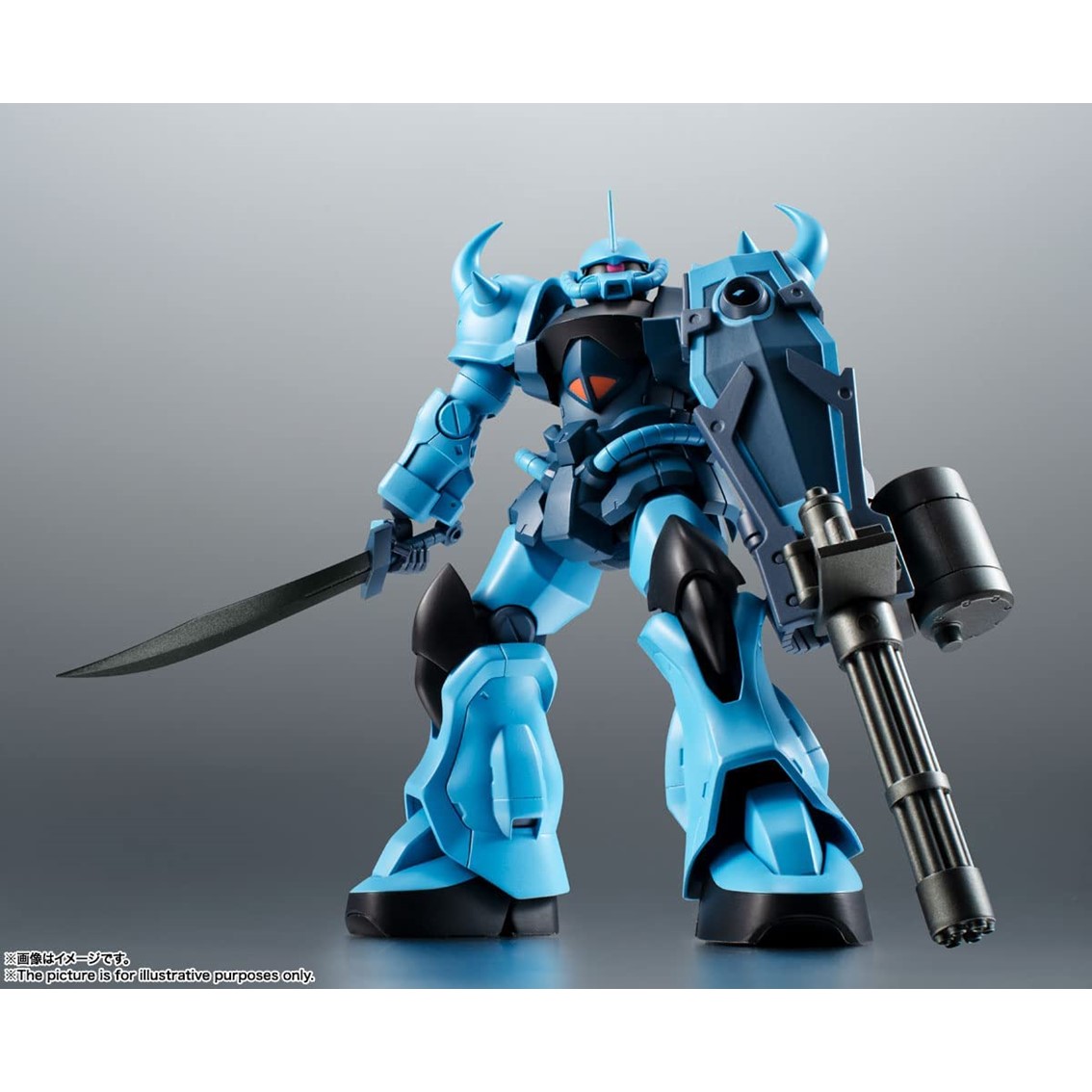 FIGURA TAMASHII NATIONS GUNDAM ROBOT SPIRITS A.N.I.M.E. GOUF CUSTOM MS-07B-3