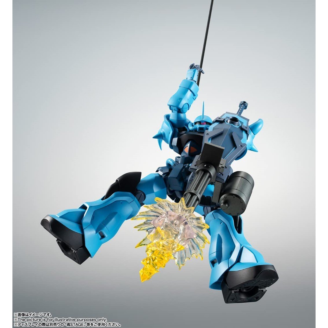 FIGURA TAMASHII NATIONS GUNDAM ROBOT SPIRITS A.N.I.M.E. GOUF CUSTOM MS-07B-3