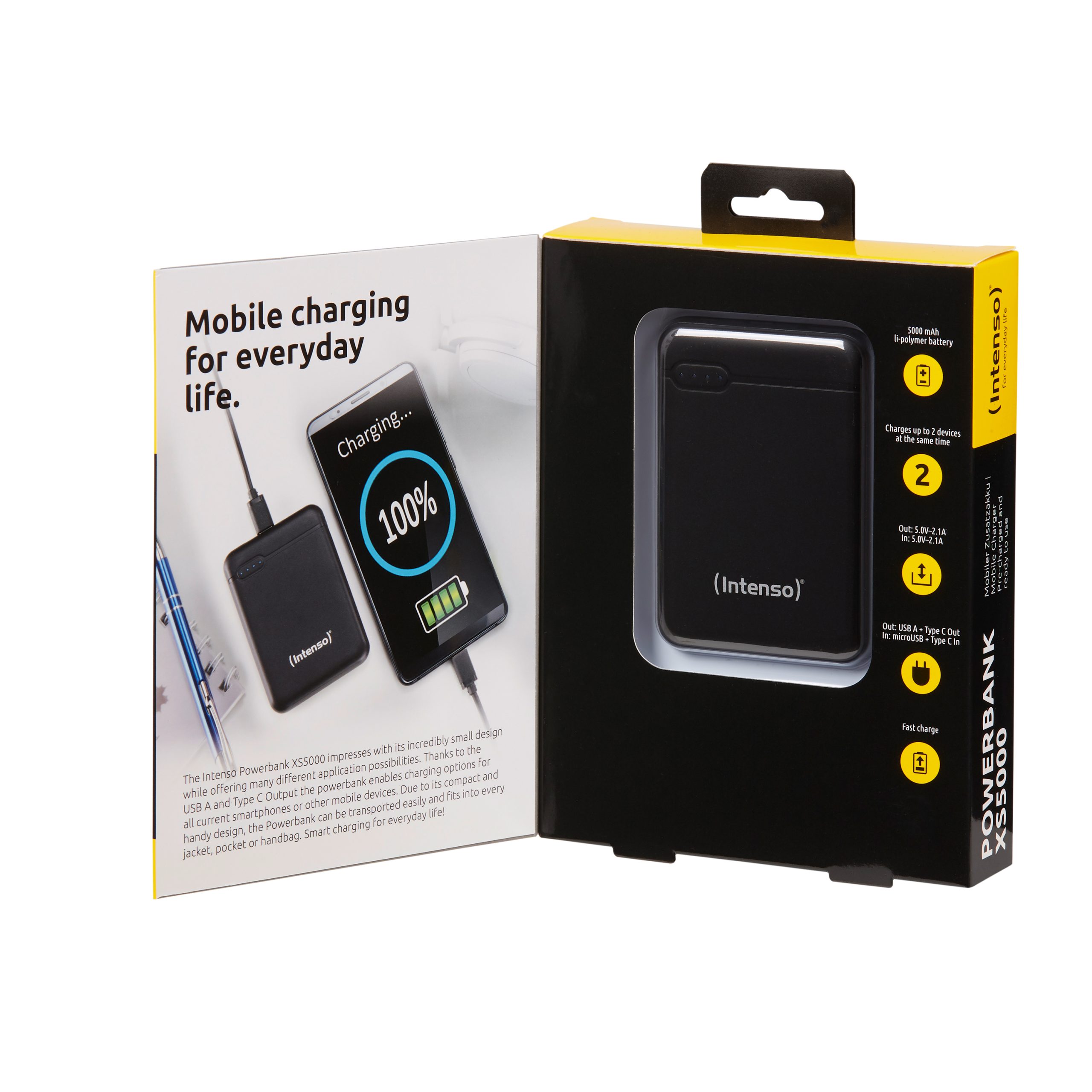 POWERBANK INTENSO XS5000 5000 MAH NEGRO