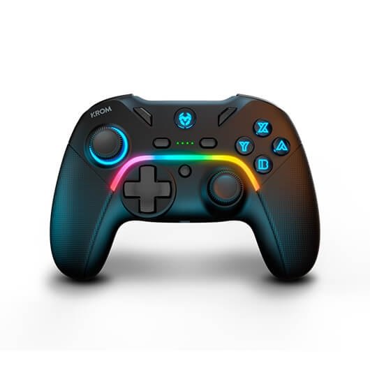 MANDO GAMEPAD KROM GAMMING KAYROS ARGB/PC/SWITCH/ANDROID/IOS