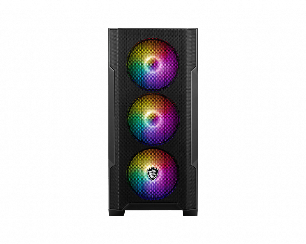 CAJA ORDENADOR GAMING MSI MAG FORGE M100A M-ATX 4 X 120MM 1 X USB 3.2 2 X USB 2.0 RGB