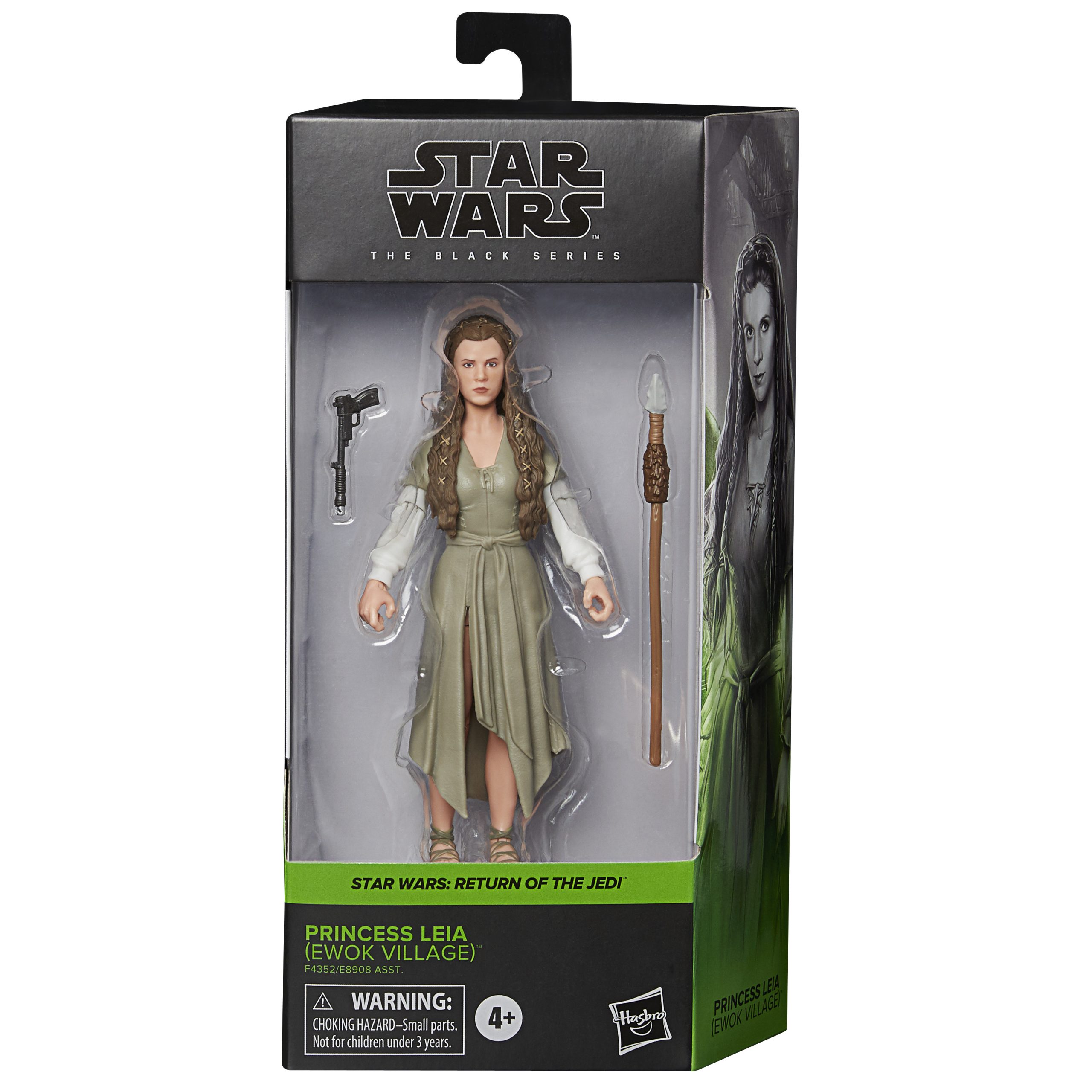 FIGURA HASBRO PRINCESS LEIA EWOK VILLAGE RETURN OF THE JEDI BLACK SERIES