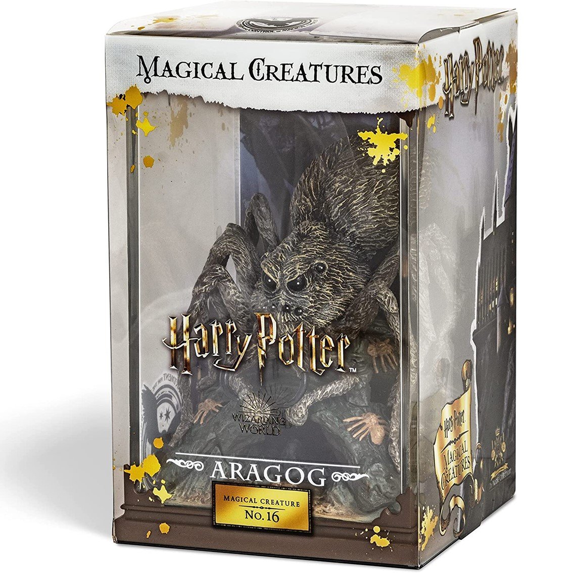 FIGURA THE NOBLE COLLECTION HARRY POTTER ARAGOG CRIATURA MAGICA N 16 18 CM