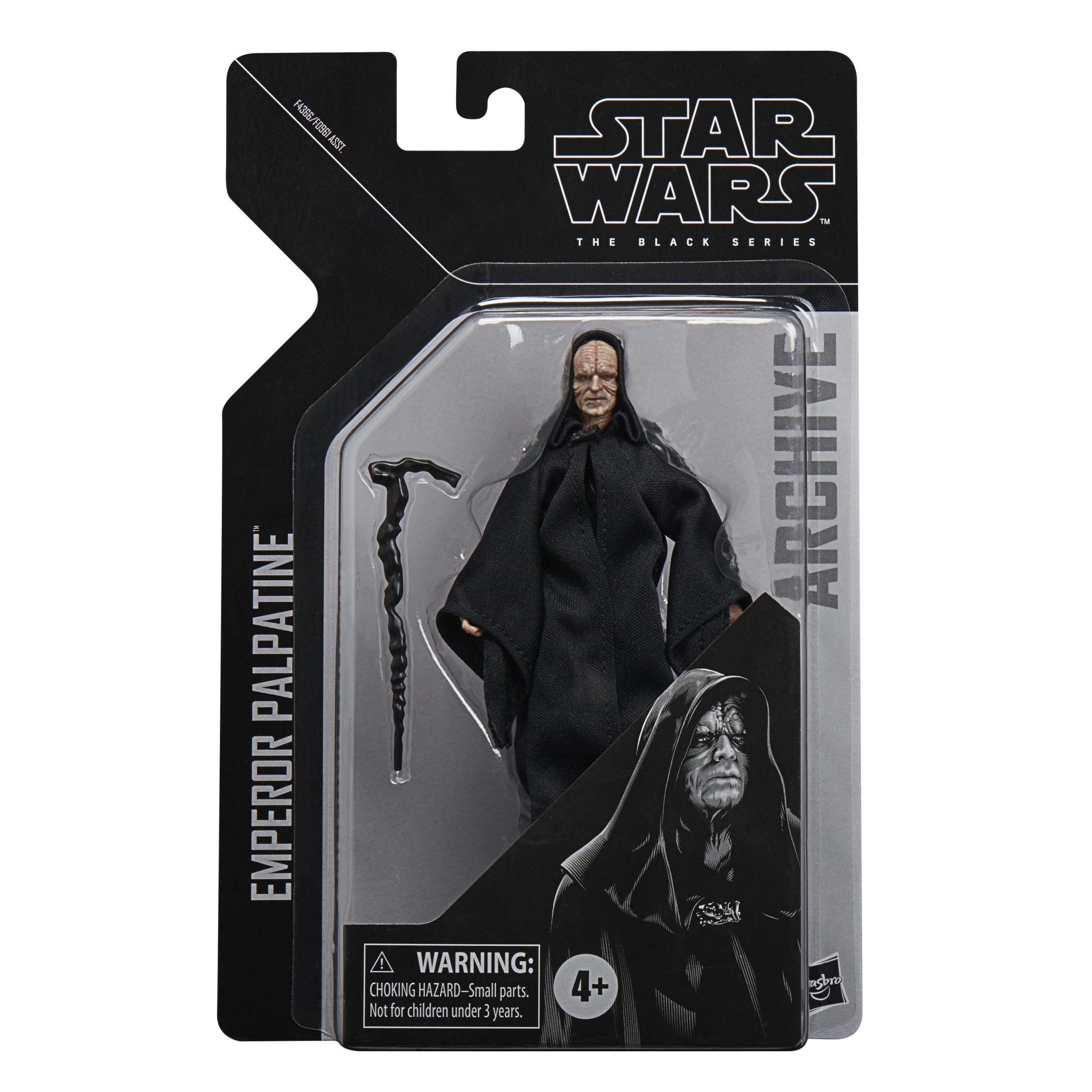 FIGURA HASBRO STAR WARS BLACK SERIES EMPRERADOR PALPATINE 15 CM