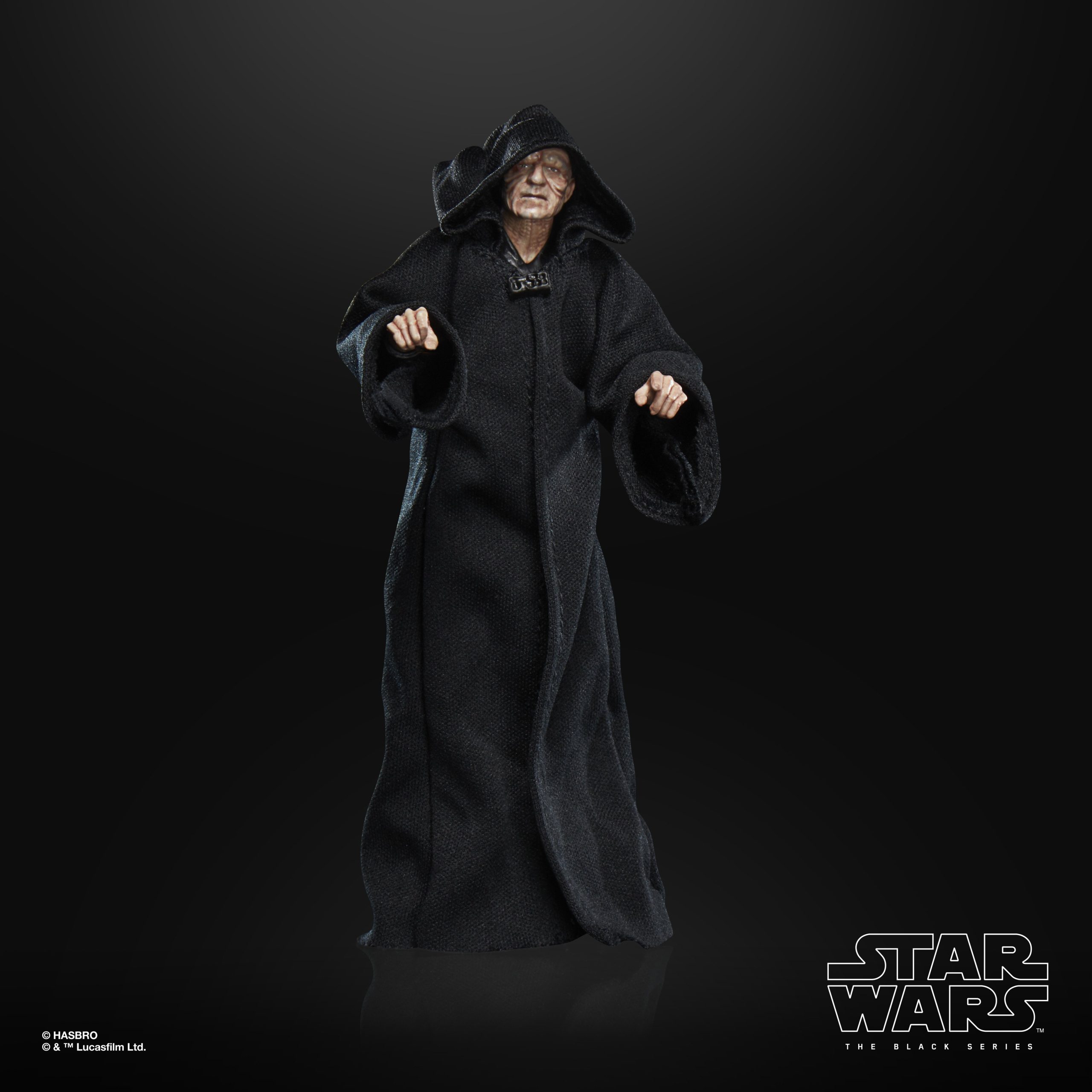 FIGURA HASBRO STAR WARS BLACK SERIES EMPRERADOR PALPATINE 15 CM