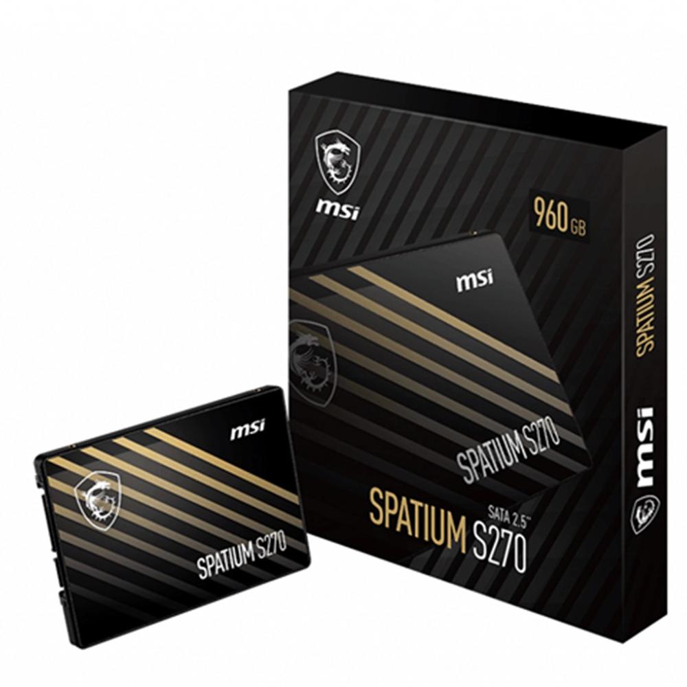 DISCO DURO INTERNO SOLIDO SSD MSI SPATIUM S270 SATA3 2.5" 240GB