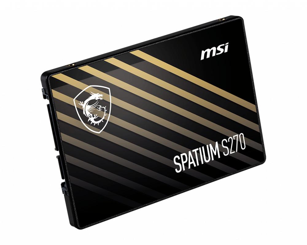 DISCO DURO INTERNO SOLIDO SSD MSI SPATIUM S270 SATA3 2.5" 240GB