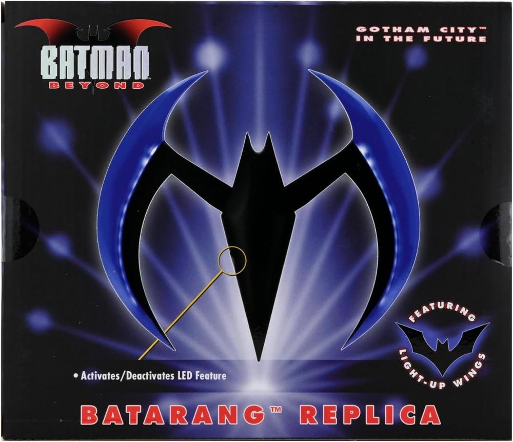 REPLICA NECA BATMAN BEYOND- BATARANG BLUE WITH LIGTHS