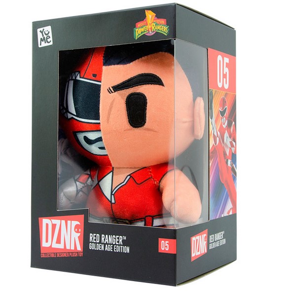 PELUCHE DZNR POWER RANGERS ROJO