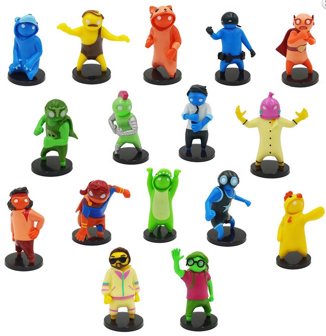 FIGURA GANG BEASTS CAJA DELUXE PACK 8