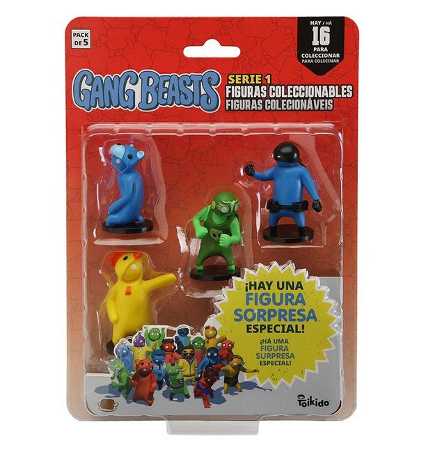 FIGURA GANG BEASTS BLISTER PACK 5
