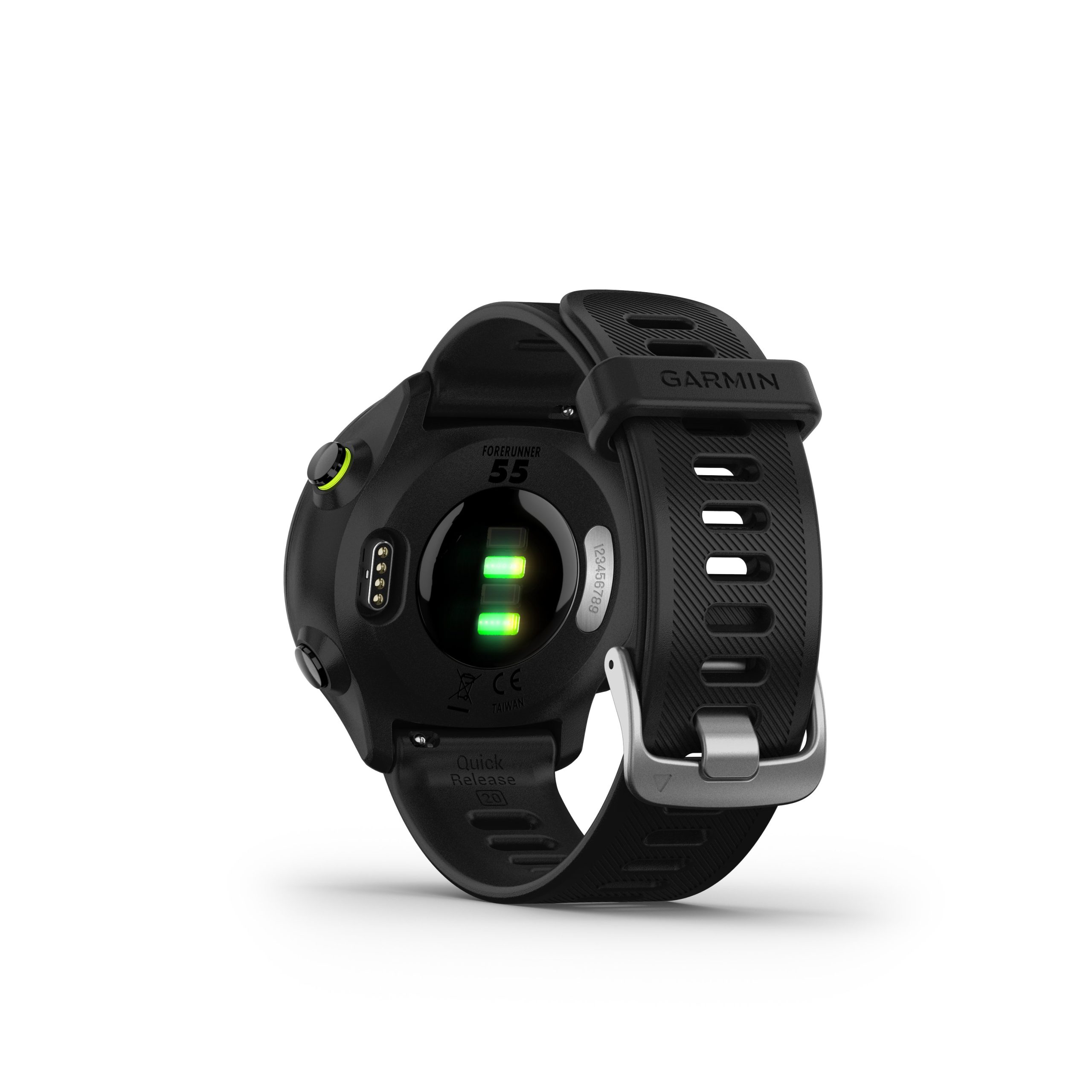 SMARTWATCH GARMIN Forerunner 55 BT GPS 42mm MIP Negro Resistencia Agua 5ATM Pulsómetro Sueño
