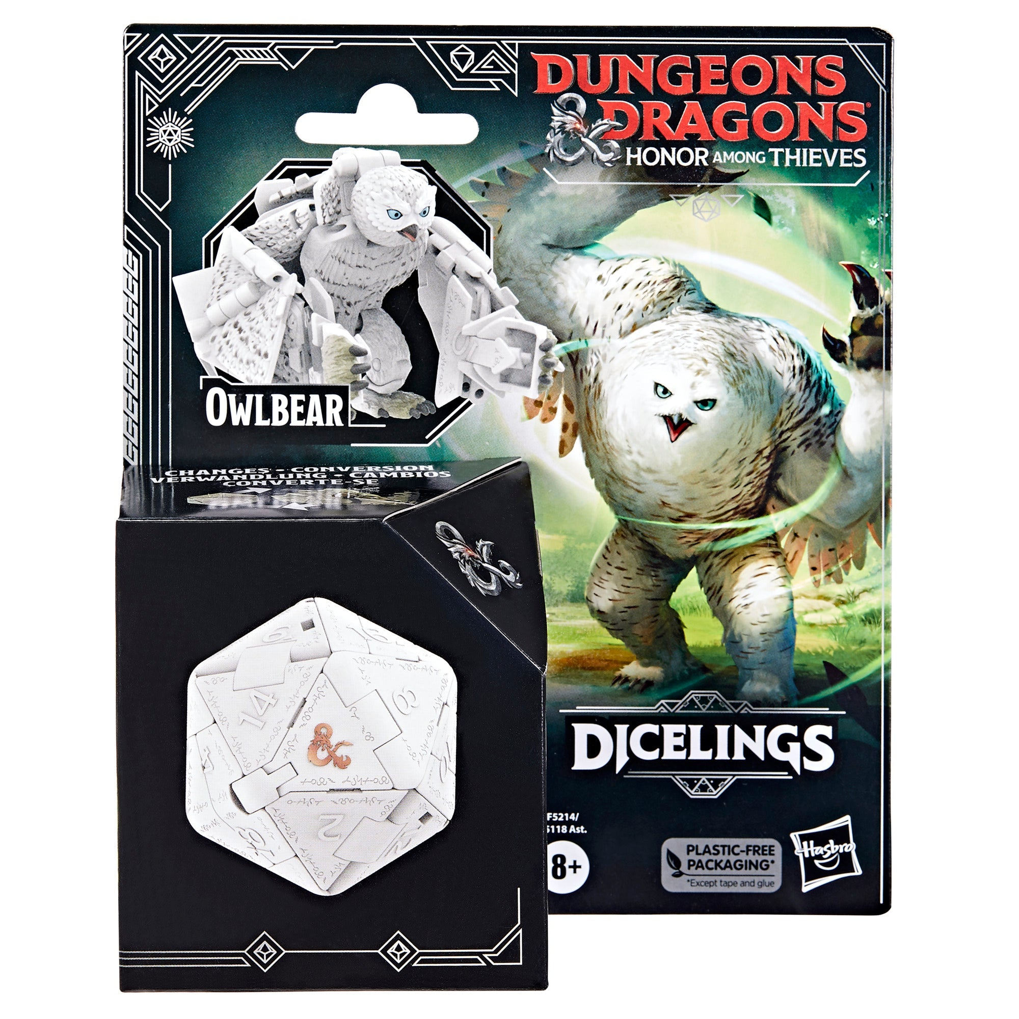 FIGURA HASBRO DICELINGS DUNGEONS & DRAGONS HONOR AMONG THIEVES - WHITE OWLBEAR
