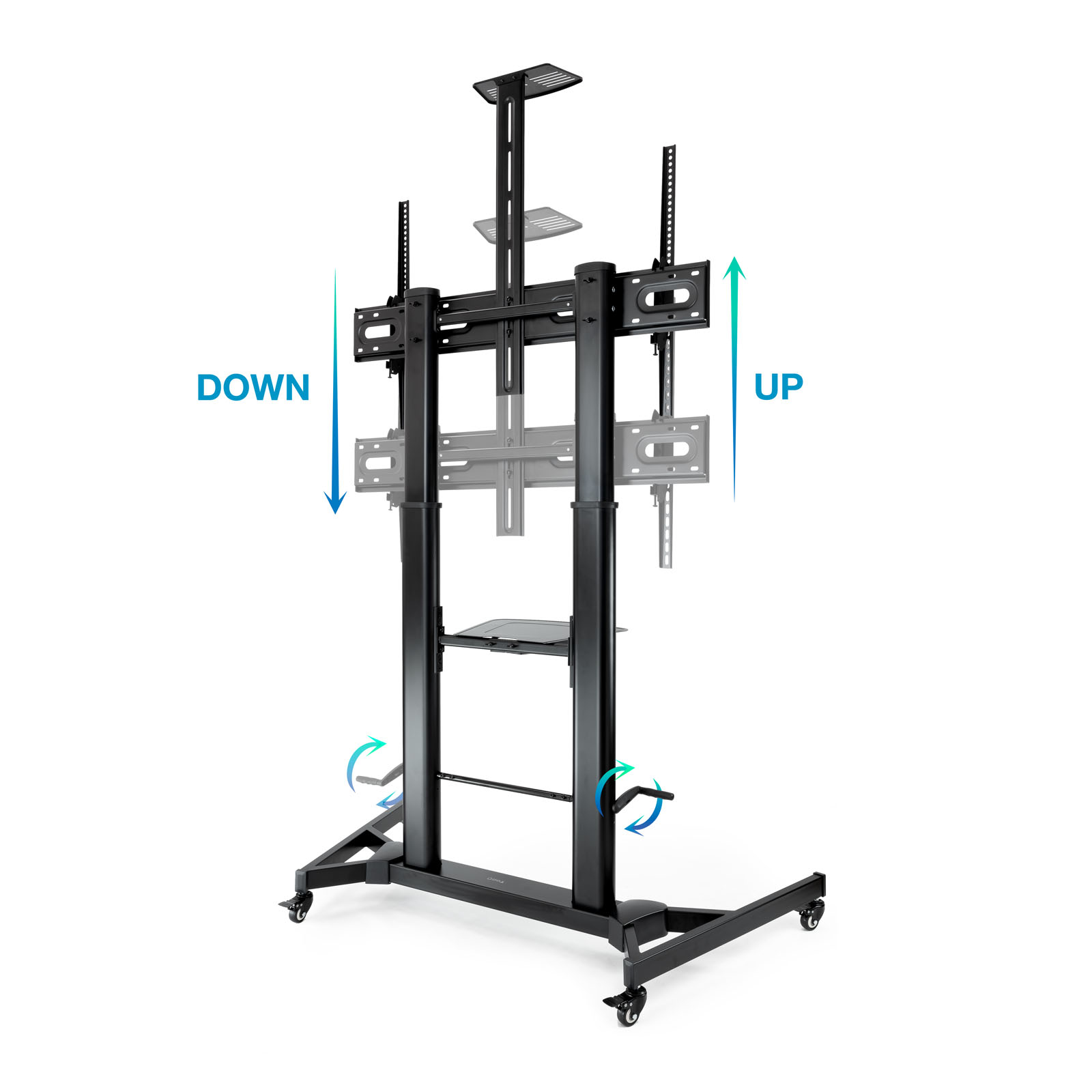 SOPORTE SUELO TV TOOQ FS20400HM-B 60"-100" CARGA MAXIMA 100KG