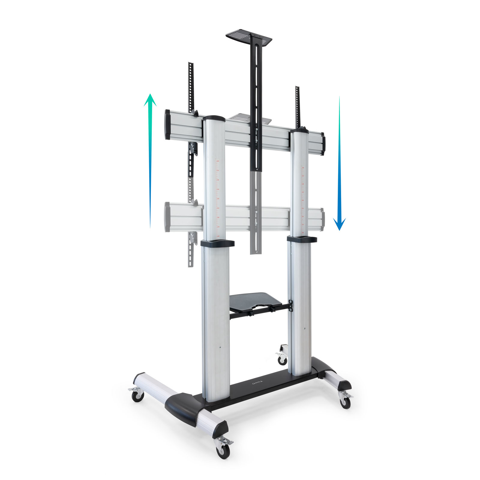 SOPORTE SUELO TV TOOQ FS20300M-B 60"-100" CARGA MAXIMA 100KG ALUMINIO