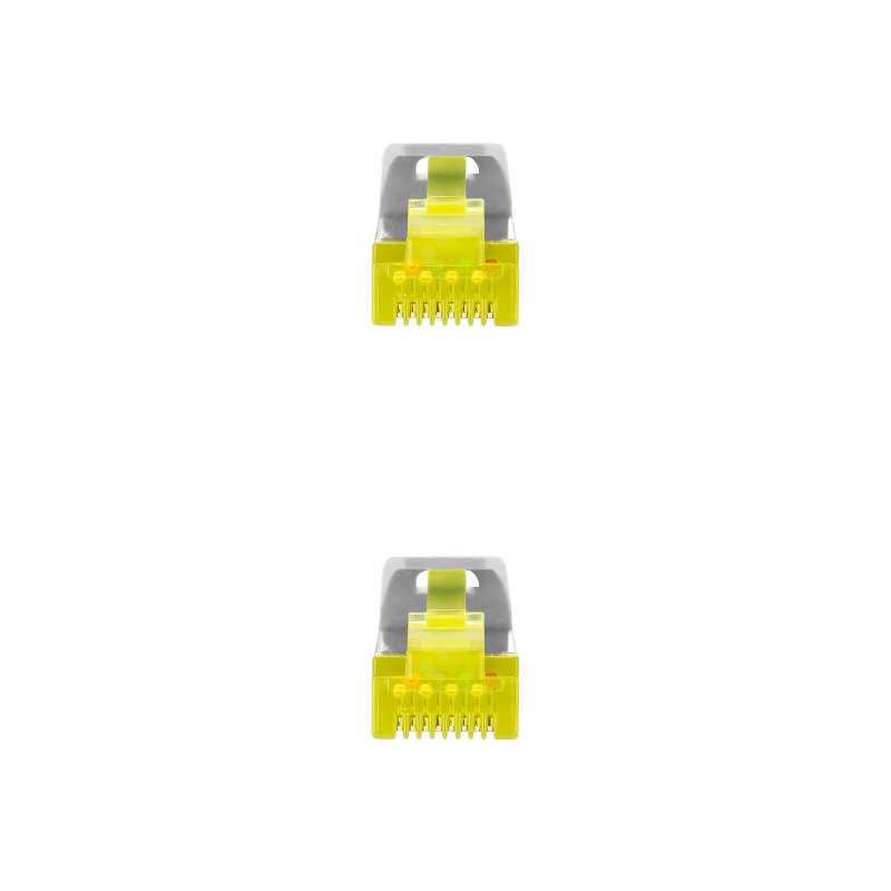 LATIGUILLO CABLE RED LSZH/SFTP CAT.6A RJ45 NANOCABLE 2M GRIS