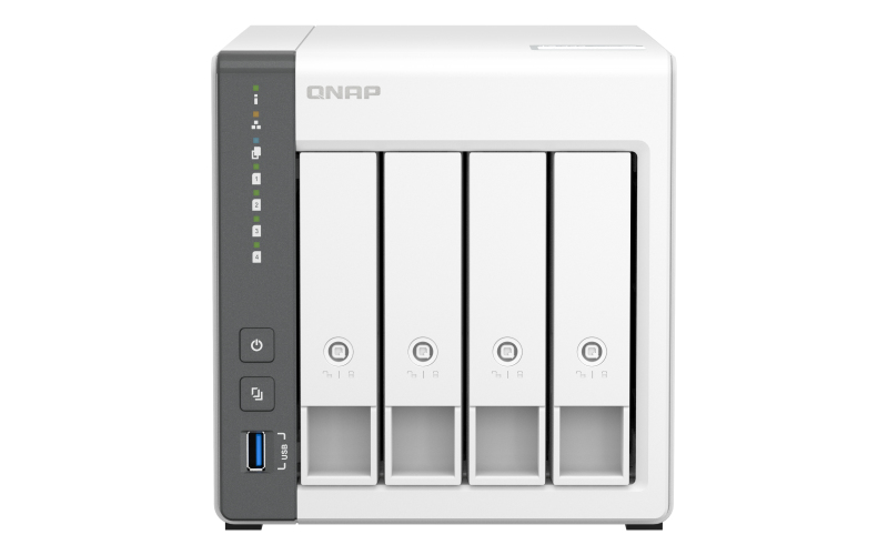 SERVIDOR NAS QNAP TS-433-4G NAS 4xHDD-Bay 1x2.5GbE+1xGbE