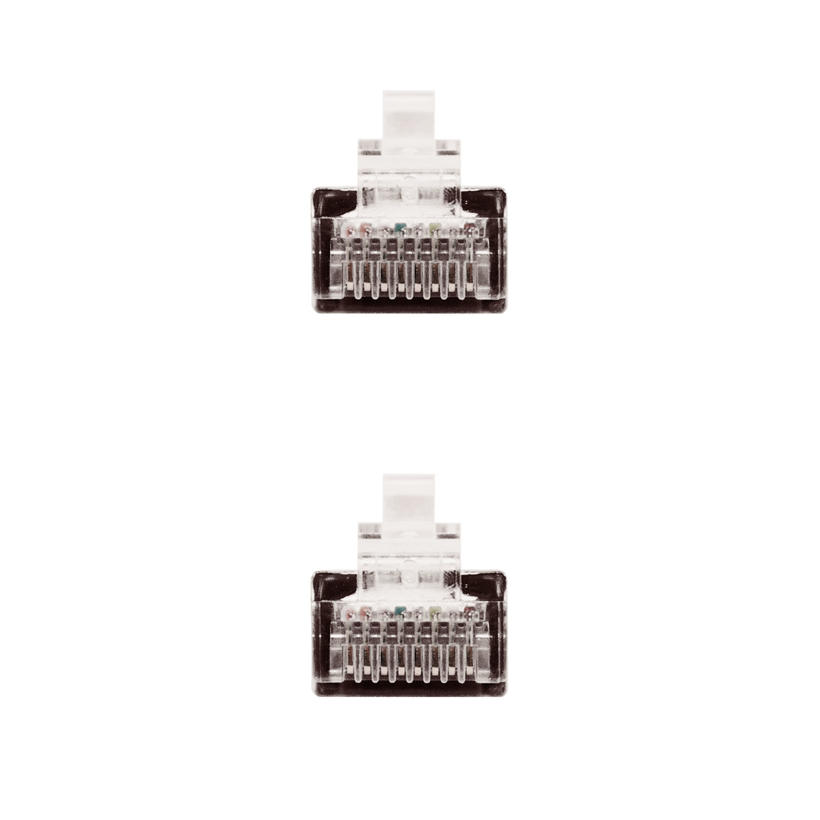 LATIGUILLO CABLE RED UTP CAT.6 RJ45 NANOCABLE 0.30M NEGRO