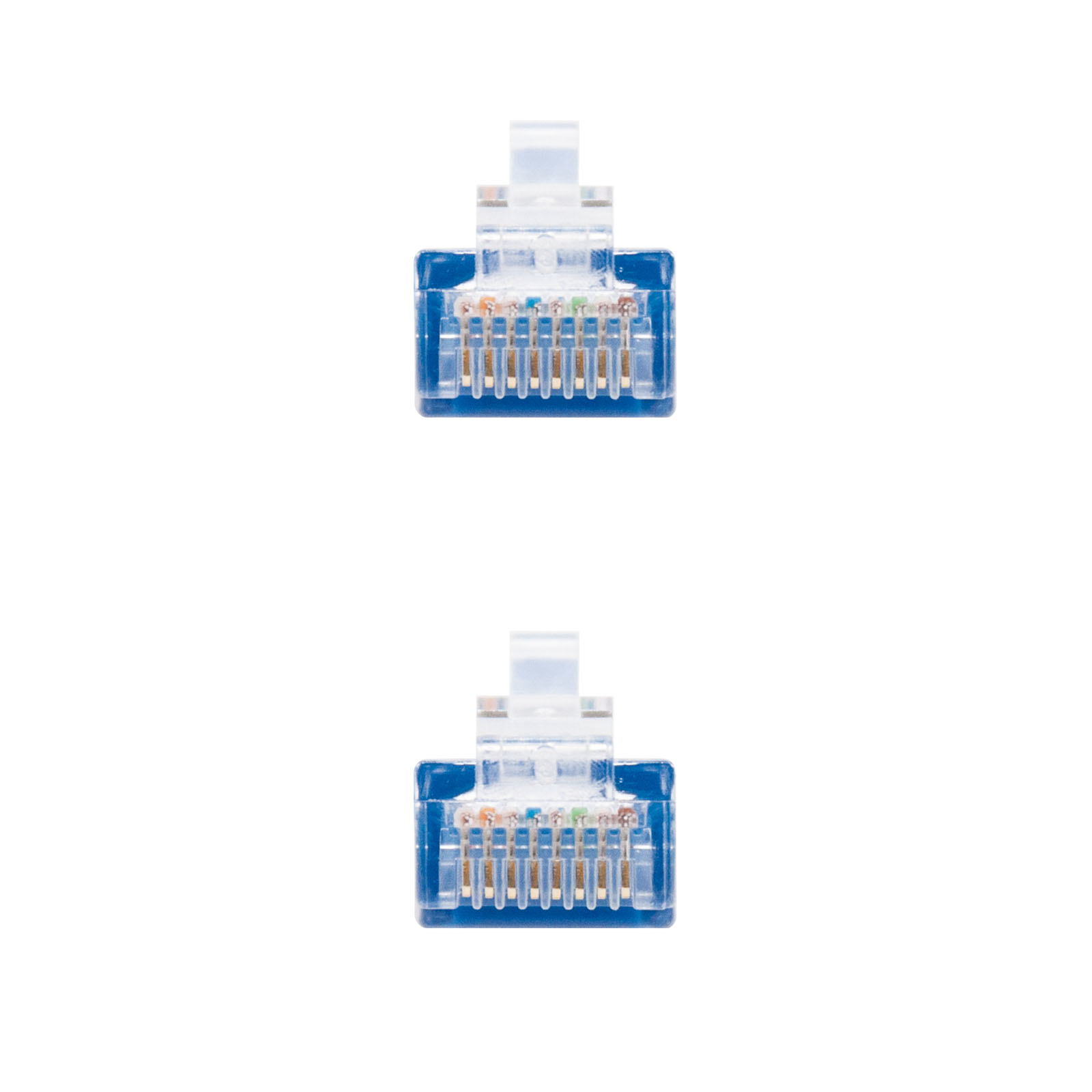 LATIGUILLO CABLE RED UTP CAT.6 RJ45 NANOCABLE 0.30M AZUL
