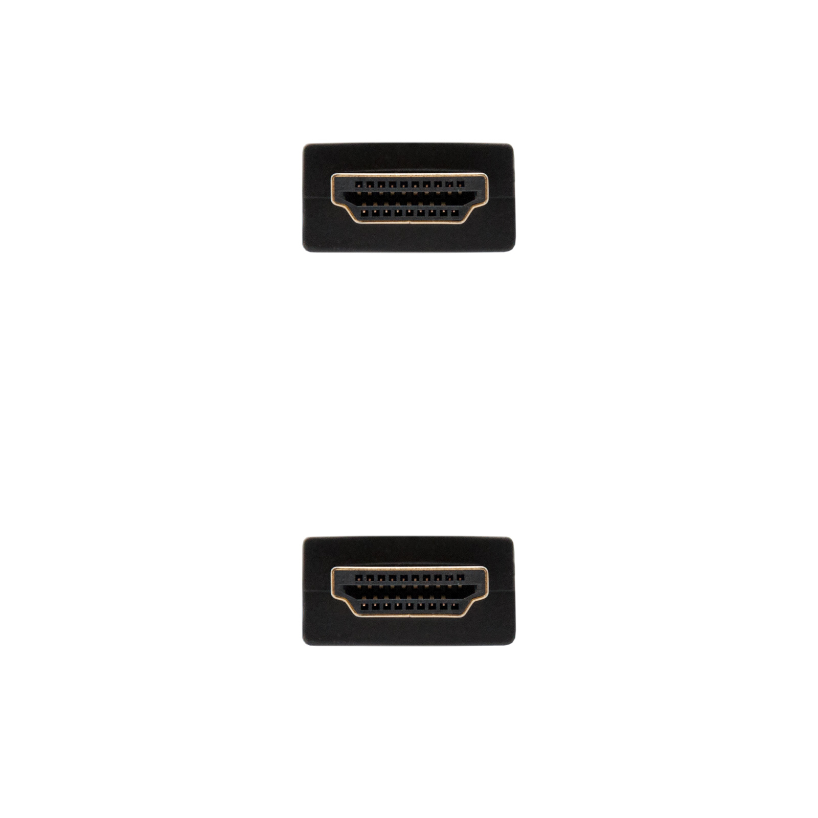 CABLE NANOCABLE HDMI MACHO-MACHO NEGRO 1M
