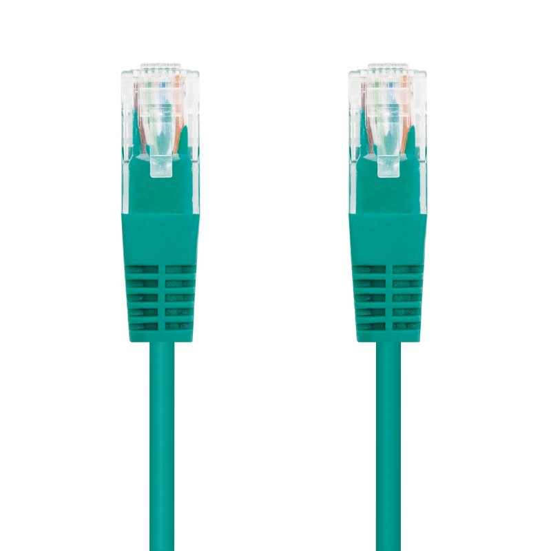 LATIGUILLO CABLE RED UTP CAT.6 RJ45 NANOCABLE 1M VERDE