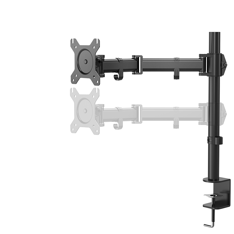SOPORTE DE MESA NOX SINGLE PARA MONITOR 13" - 17" CARGA MAXIMA 8KG VESA 100 X 100