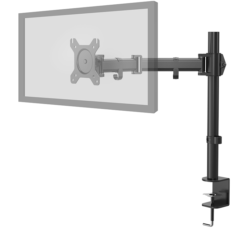 SOPORTE DE MESA NOX SINGLE PARA MONITOR 13" - 17" CARGA MAXIMA 8KG VESA 100 X 100