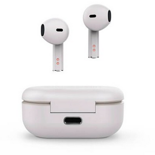AURICULARES MICRO ENERGY SISTEM STYLE 4 CREMA BLUETOOTH 5.0 / HASTA 25H / MIC. INTEGRADO / USB-C