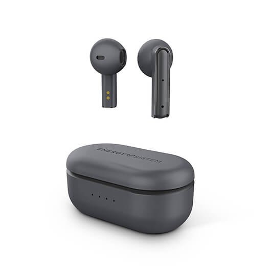 AURICULARES MICRO ENERGY SISTEM STYLE 4 GRAFITO BLUETOOTH 5.0 / HASTA 25H / MIC. INTEGRADO / USB-C