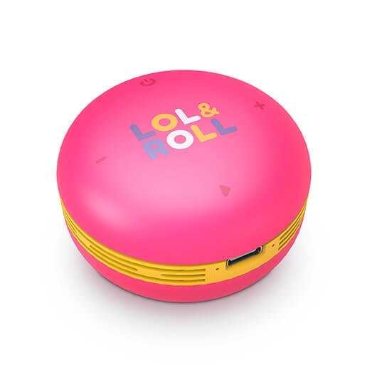 ALTAVOZ ENERGY SISTEM LOL&ROLL POP KIDS ROSA 5W / TWS / BLUETOOTH 5.0 / USB-C