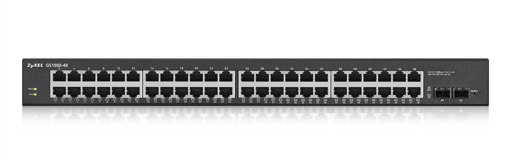 SWITCH 48 PUERTOS ZYXEL GS1900-48-EU0102F 100/1000 GIGABIT ETHERNET