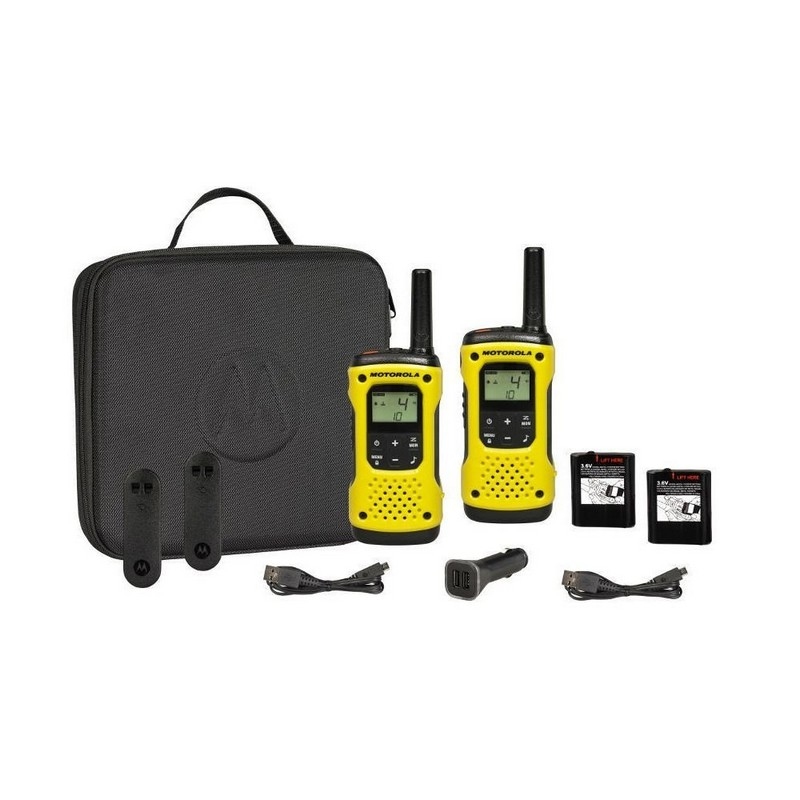 WALKIE TALKIE MOTOROLA T92H2O DUO / HASTA 10KM
