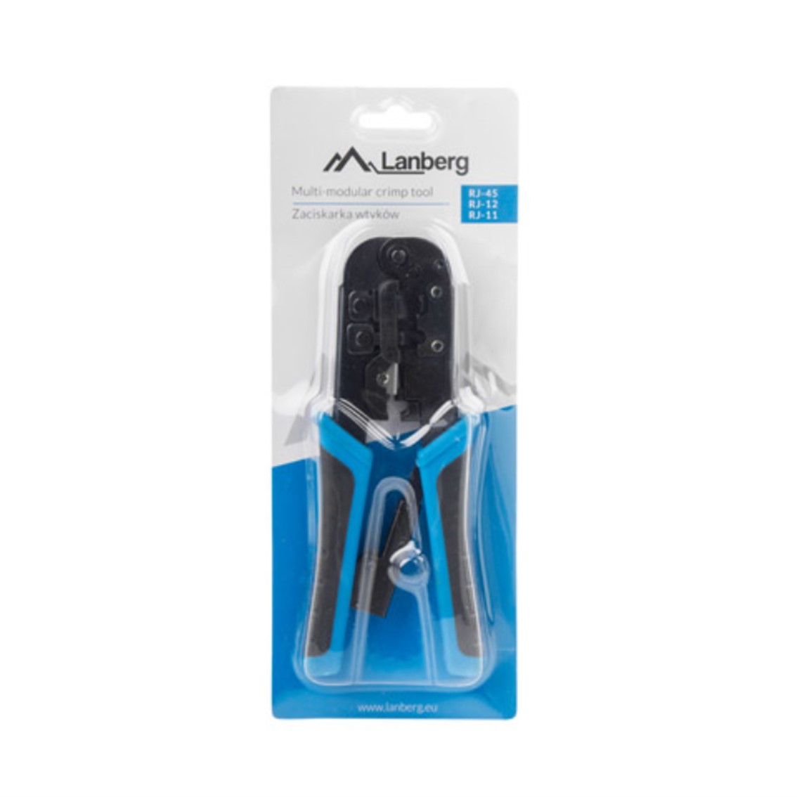CRIMPADORA LANBERG UNIVERSAL RJ45/RJ11/RJ12/RJ9