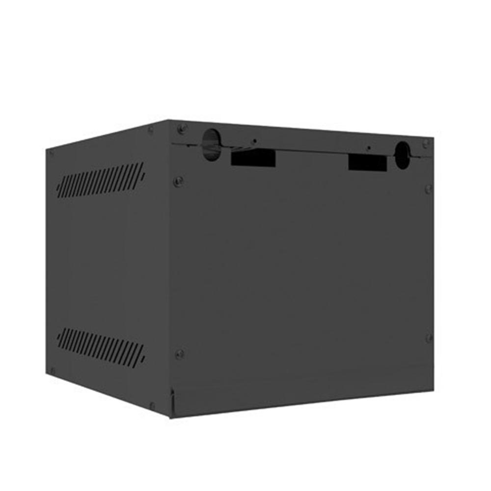 ARMARIO LANBERG MURAL RACK 10" 4U / 280X310 FLAT PACK NEGRO PUERTA CRISTAL