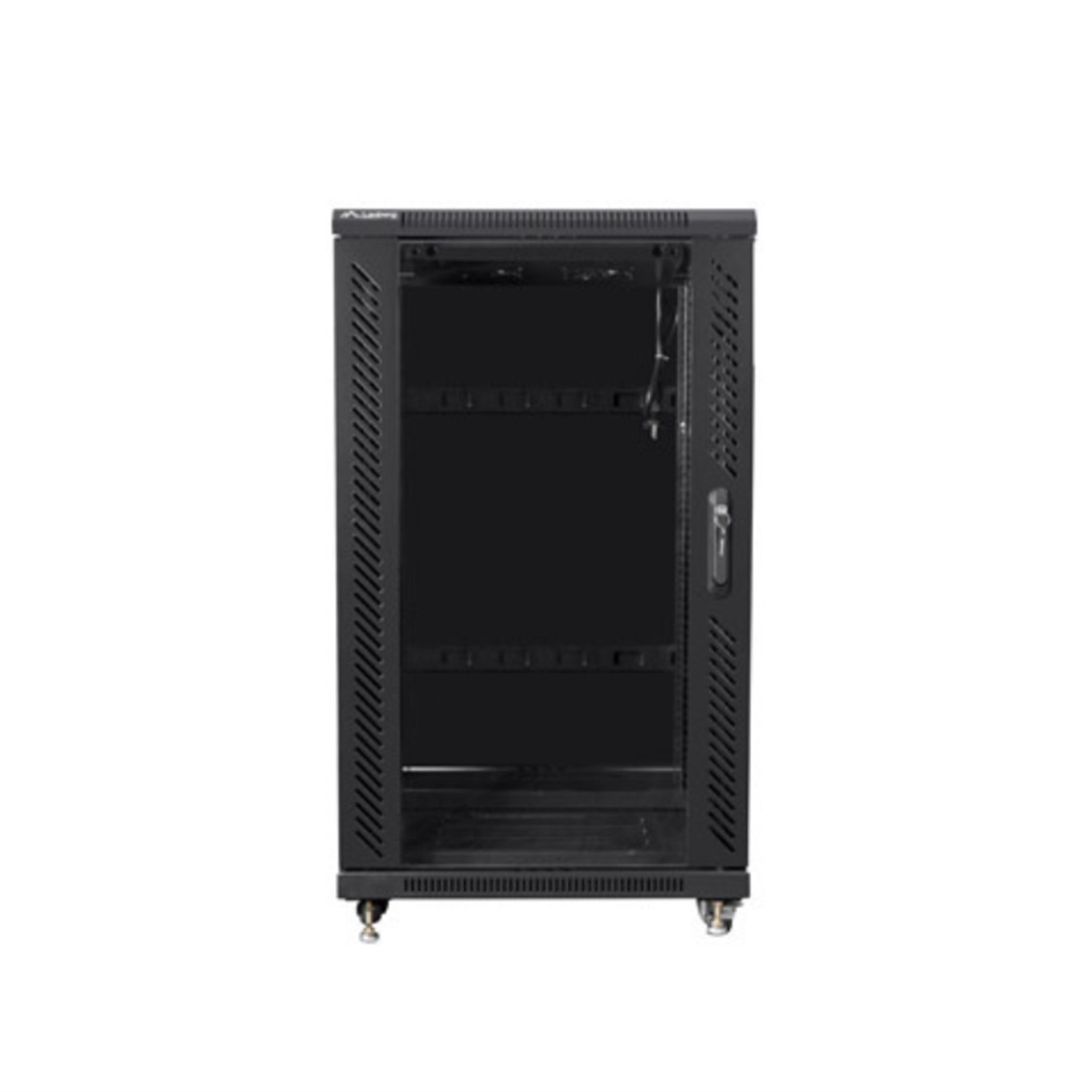 ARMARIO LANBERG RACK 19" 22U 600X800 FLAT PACK BLACK NEGRO