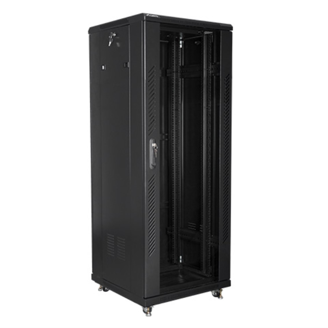 ARMARIO RACK LANBERG DE SUELO 32U / 600X600X1603 19" FLAT PACK NEGRO